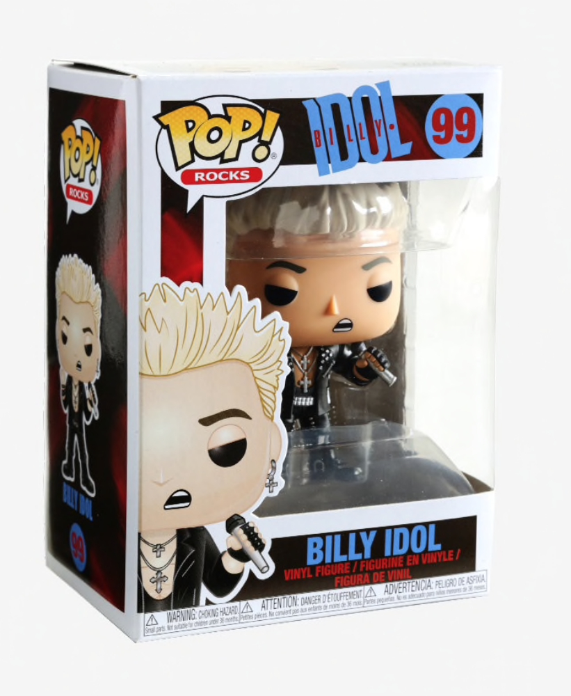 funko pop rocks billy idol